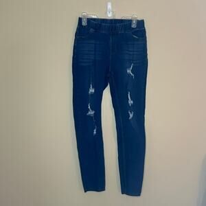 JVINI Dark Wash Skinny Jeans L